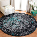 safavieh clearance clv classic vintage clv223c navy rug