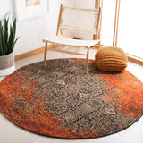 safavieh clearance clv classic vintage clv224a rust rug