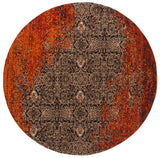 safavieh clearance clv classic vintage clv224a rust rug