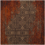 safavieh clearance clv classic vintage clv224a rust rug