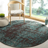safavieh clearance clv classic vintage clv225a teal rug