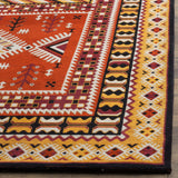 safavieh clearance clv classic vintage clv511d orange rug
