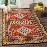 safavieh clearance clv classic vintage clv511d orange rug