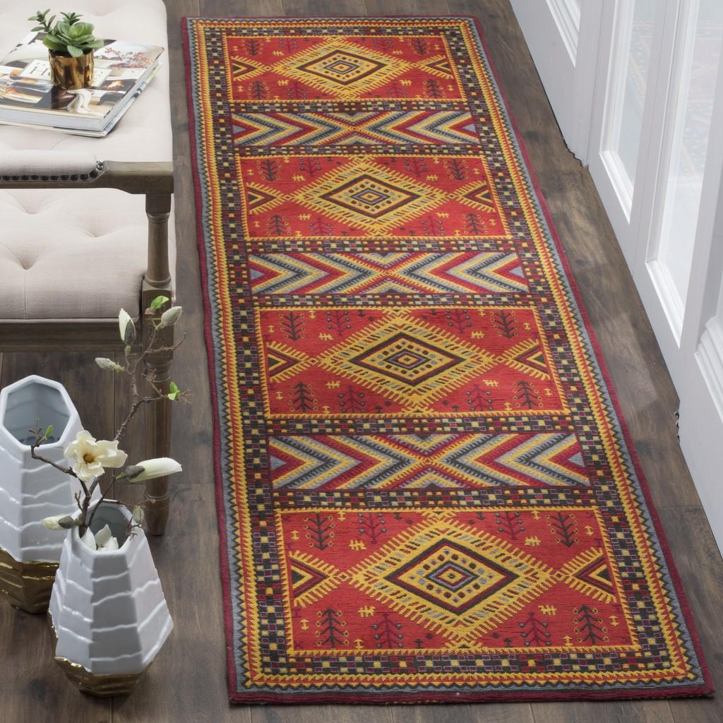 safavieh clearance clv classic vintage clv511g red rug