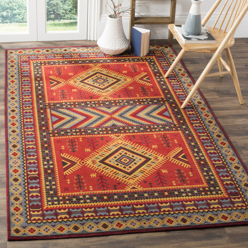safavieh clearance clv classic vintage clv511g red rug