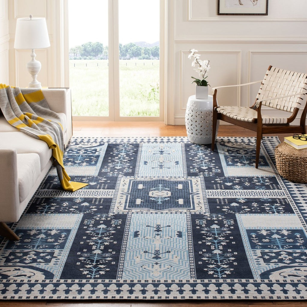 safavieh clearance clv classic vintage clv512a navy rug