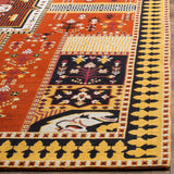 safavieh clearance clv classic vintage clv512d orange rug