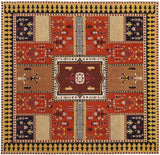 safavieh clearance clv classic vintage clv512d orange rug