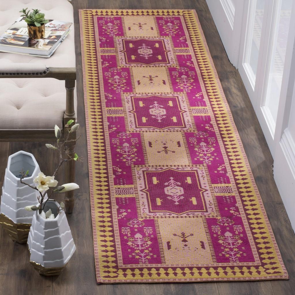 safavieh clearance clv classic vintage clv512e fuchsia rug