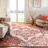 safavieh clearance classic vintage clv703p rust rug