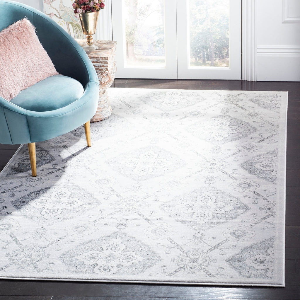 safavieh clearance carnegie cng623s silver rug