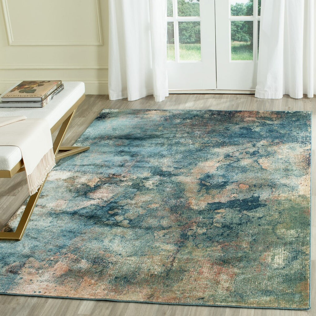 safavieh clearance constellation vintage cnv765 2220 light blue rug