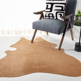 Safavieh Clearance Suede Cowhide COH800A Light Beige Rug