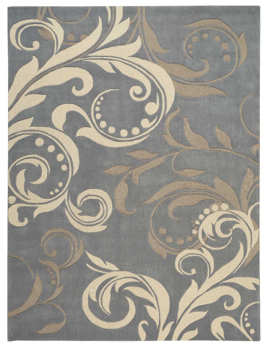 Nourison Sale Contour CON09 Silver Rug
