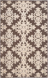 safavieh clearance cottage cot906d brown rug