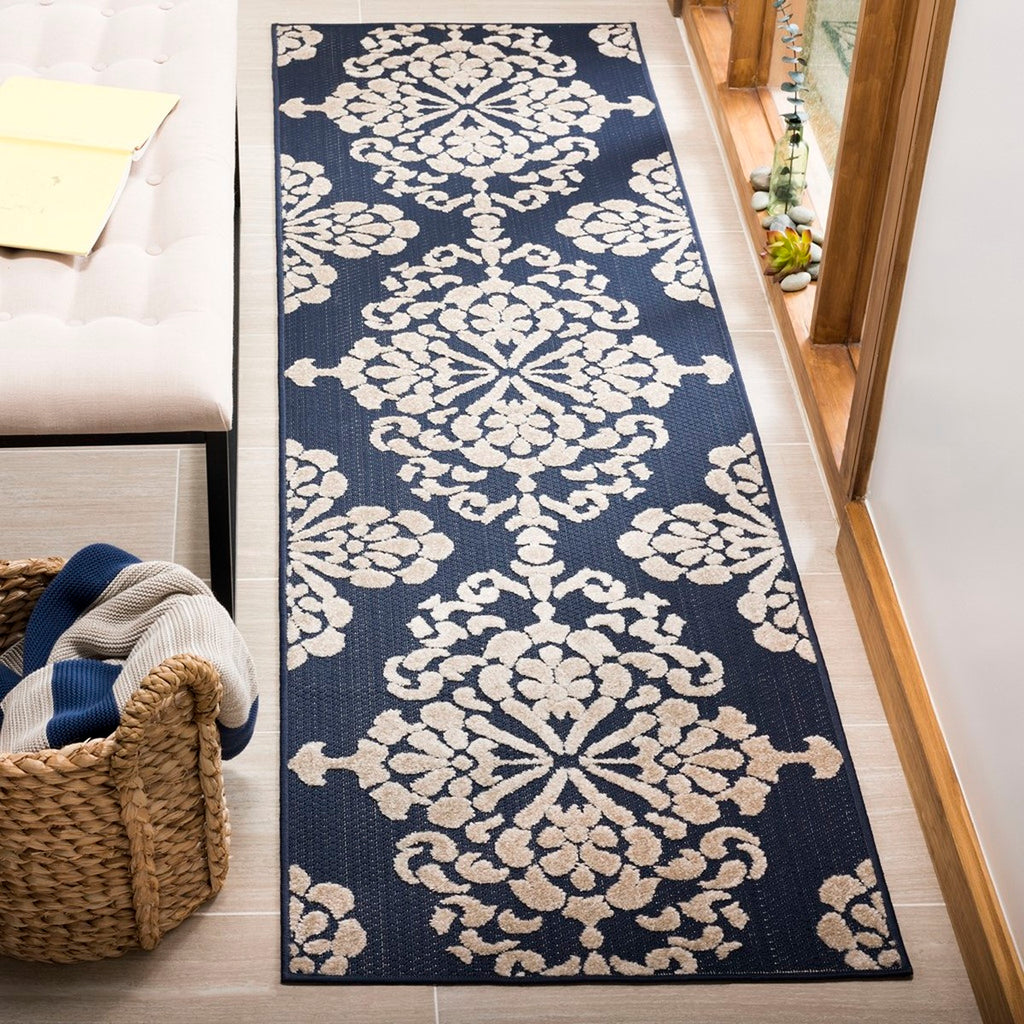 safavieh clearance cottage cot908a navy rug