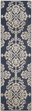 safavieh clearance cottage cot908a navy rug