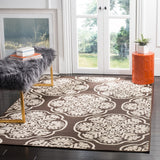 safavieh clearance cottage cot911d brown rug