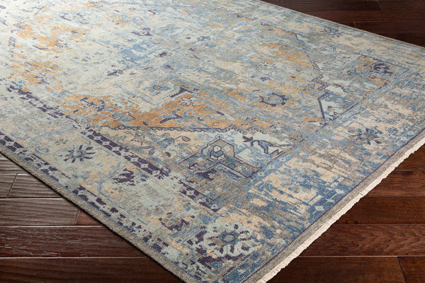 Surya rug co. | denim rug | Cappadocia | rugs done right 