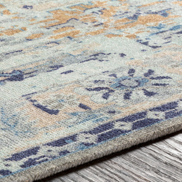 Surya rug co. | denim rug | Cappadocia | rugs done right 