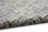 nourison rush ck952 ivory grey rug