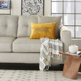 nourison sofia ac203 gold pillow