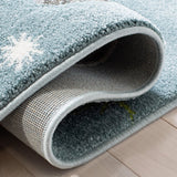 safavieh clearance carousel kids crk103j teal rug