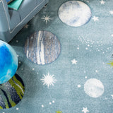 safavieh clearance carousel kids crk103j teal rug