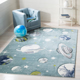 safavieh clearance carousel kids crk103j teal rug