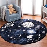safavieh clearance carousel kids crk122m dark blue rug