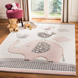 safavieh clearance carousel kids crk127p pink rug