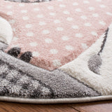 safavieh clearance carousel kids crk127p pink rug