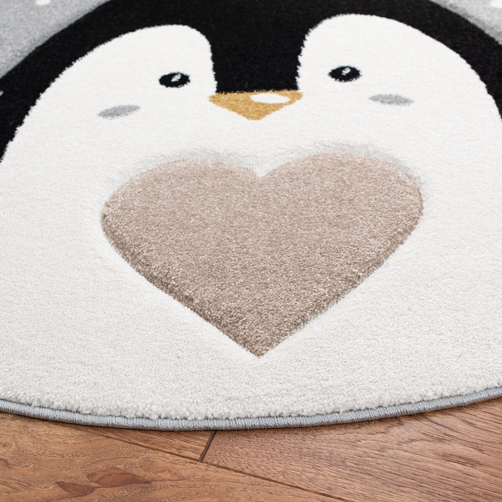 safavieh clearance carousel kids crk132f light grey rug