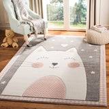 safavieh clearance carousel kids crk134p pink rug