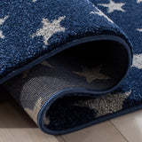 safavieh clearance carousel kids crk135n navy rug