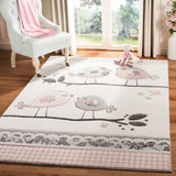 safavieh clearance carousel kids crk153p pink rug