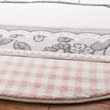 safavieh clearance carousel kids crk153p pink rug