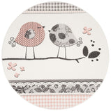 safavieh clearance carousel kids crk153p pink rug