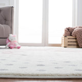 safavieh clearance carousel kids crk163b ivory grey rug