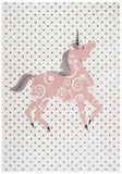 safavieh clearance carousel kids crk163b ivory grey rug