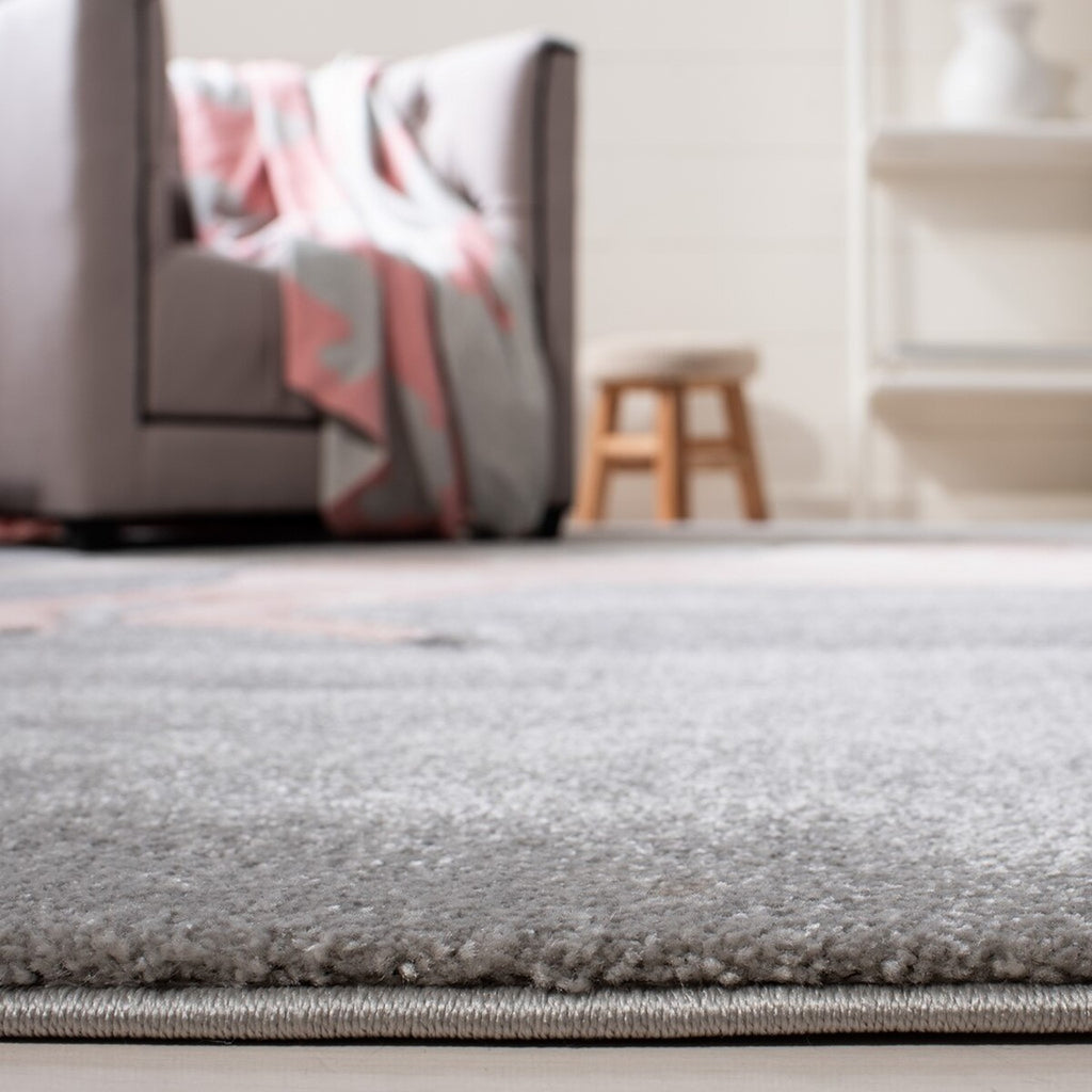 safavieh clearance carousel kids crk163f grey rug