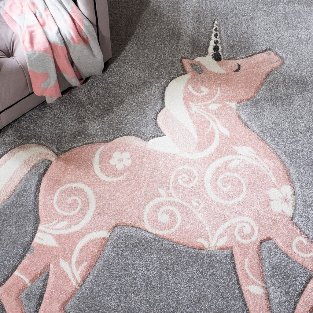 safavieh clearance carousel kids crk163f grey rug