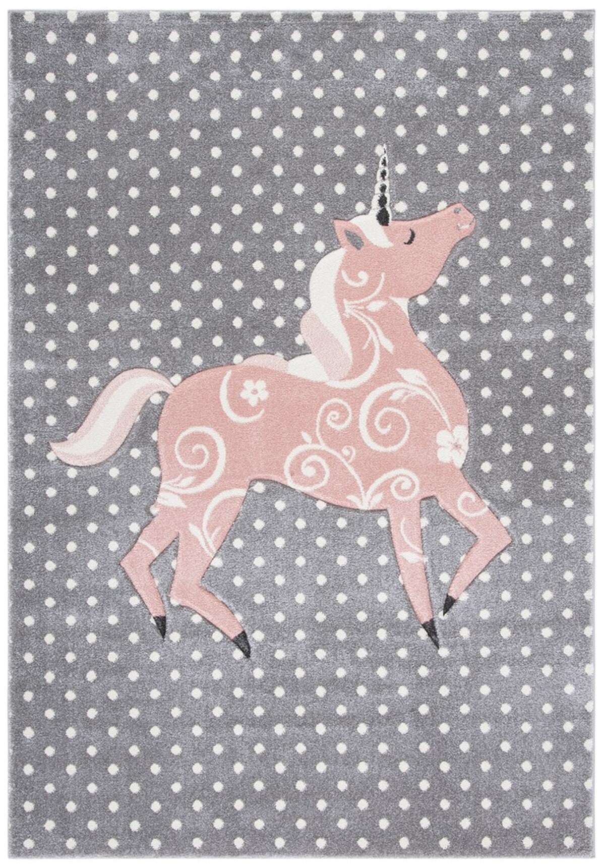 safavieh clearance carousel kids crk163g grey ivory rug