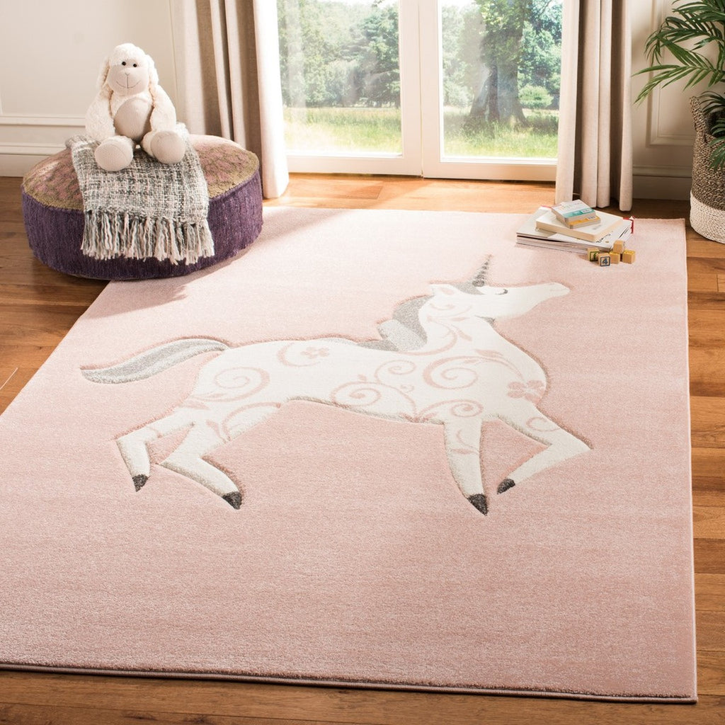 safavieh clearance carousel kids crk163p pink rug