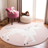 safavieh clearance carousel kids crk163p pink rug