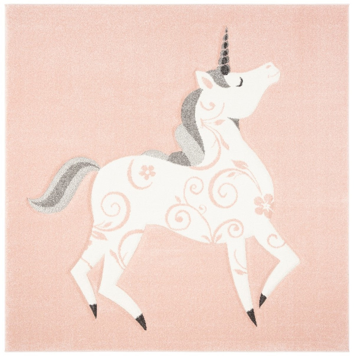 safavieh clearance carousel kids crk163p pink rug