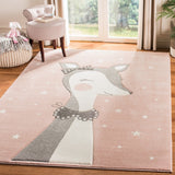 safavieh clearance carousel kids crk191p pink rug