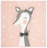safavieh clearance carousel kids crk191p pink rug