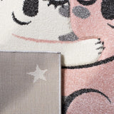 safavieh clearance carousel kids crk195f grey rug