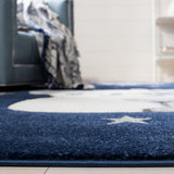 safavieh clearance carousel kids crk195n navy rug